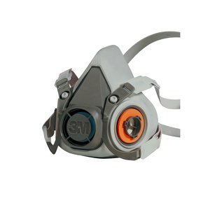3M Reusable Half-Face Mask Respirator 6300 $12.75